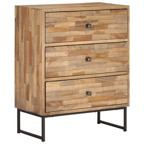 Legore - Sideboard Set 2 Pieces Reclaimed Teak Wood